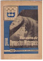 Hrsg. Neues Deutschland   Das waren die IX.Olympischen Winterspiele  