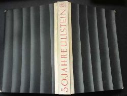 Hrsg. Ullstein Verlag   50 Jahre Ullstein 1877 - 1927    in Halbpergament - Einband  