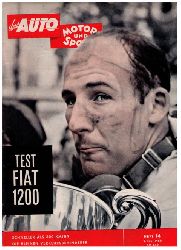 Hrsg. Pietsch , Paul und Dietrich - Troelch , Ernst   Das Auto - Motor und Sport  -  Heft 14 von 1960    