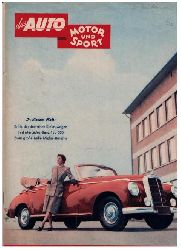 Hrsg. Pietsch, Paul und Dietrich - Troelch, Ernst   Das Auto - Motor und Sport  -  Heft 11 vom  24. Mai 1952   