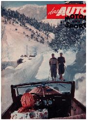 Hrsg. Pietsch, Paul und Dietrich - Troelch, Ernst   Das Auto - Motor und Sport  -  Heft  26 vom 15. Dez.  1951   
