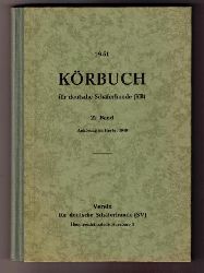 Hrsg." Fachschaft fr deutsche Schferhunde "   Krbuch fr Deutsche Schferhunde 1951  