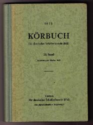 Hrsg." Fachschaft fr deutsche Schferhunde "   Krbuch fr Deutsche Schferhunde 1953  