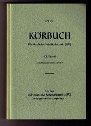 Hrsg." Fachschaft fr deutsche Schferhunde "   Krbuch fr Deutsche Schferhunde 1971  