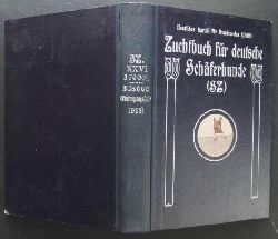 Hrsg." Fachschaft  fr deutsche Schferhunde "    Zuchtbuch  fr Deutsche Schferhunde  1929  ( Krbuch )  " 