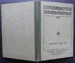 Hrsg." Fachschaft  fr deutsche Schferhunde "   Krbuch fr  Deutsche Schferhunde  1940  