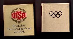 Hrsg. Deutscher Turn - und Sportbund der DDR   Olympische Spiele - Medaillengewinner der DDR " 