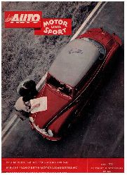 Hrsg. Pietsch , Paul und Dietrich - Troelch , Ernst   Das Auto - Motor und Sport  -  Heft 22  von 31. Oktober 1953    
