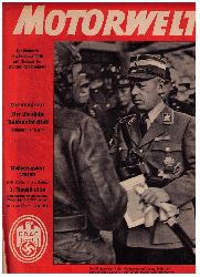 Hrsg. Der Deutsche Automobil - Club (DDAC)    Motorwelt  Doppel  - Heft 30/31 vom 3. August   1934   