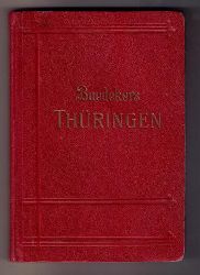 Karl  Baedeker   Thringen - Provinz Sachsen, sdlicher Teil, Leipzig , Kassel ,Hannover , Bamberg ,Wrzburg 