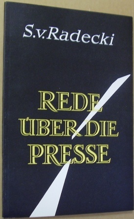Radecki, Sigismund:  Rede über die Presse. 