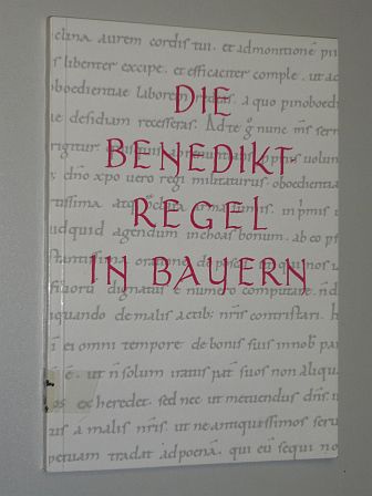 Köstler, Hermann [Bearb.]:  Die Benediktregel in Bayern. Ausstellung d. Bayer. Staatsbibliothek, 29. November 1980 - 10. Januar 1981. 