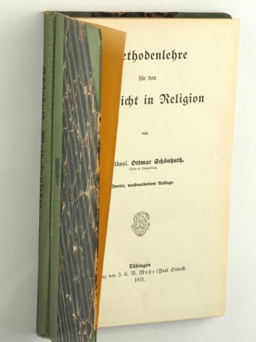 Schönhuth, Ottmar:  Methodenlehre für den Unterricht in Religion. 