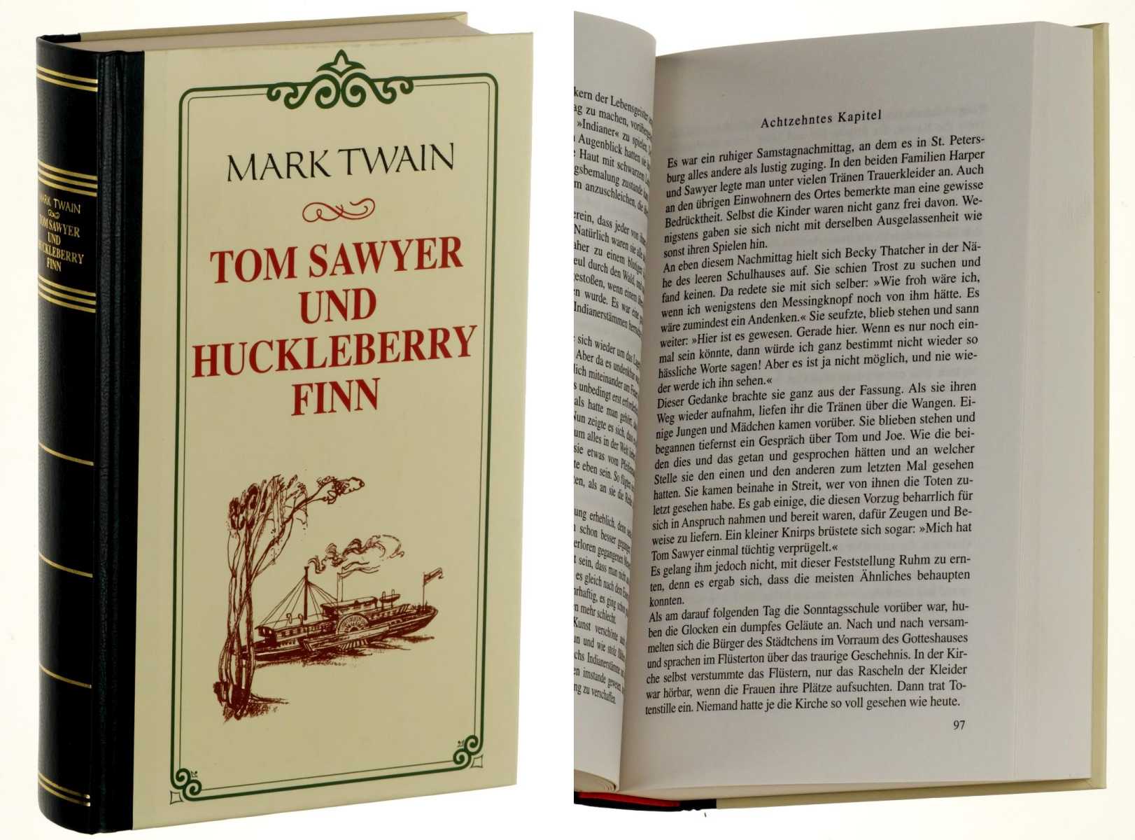 Twain, Mark:  Tom Sawyer und Huckleberry Finn. 