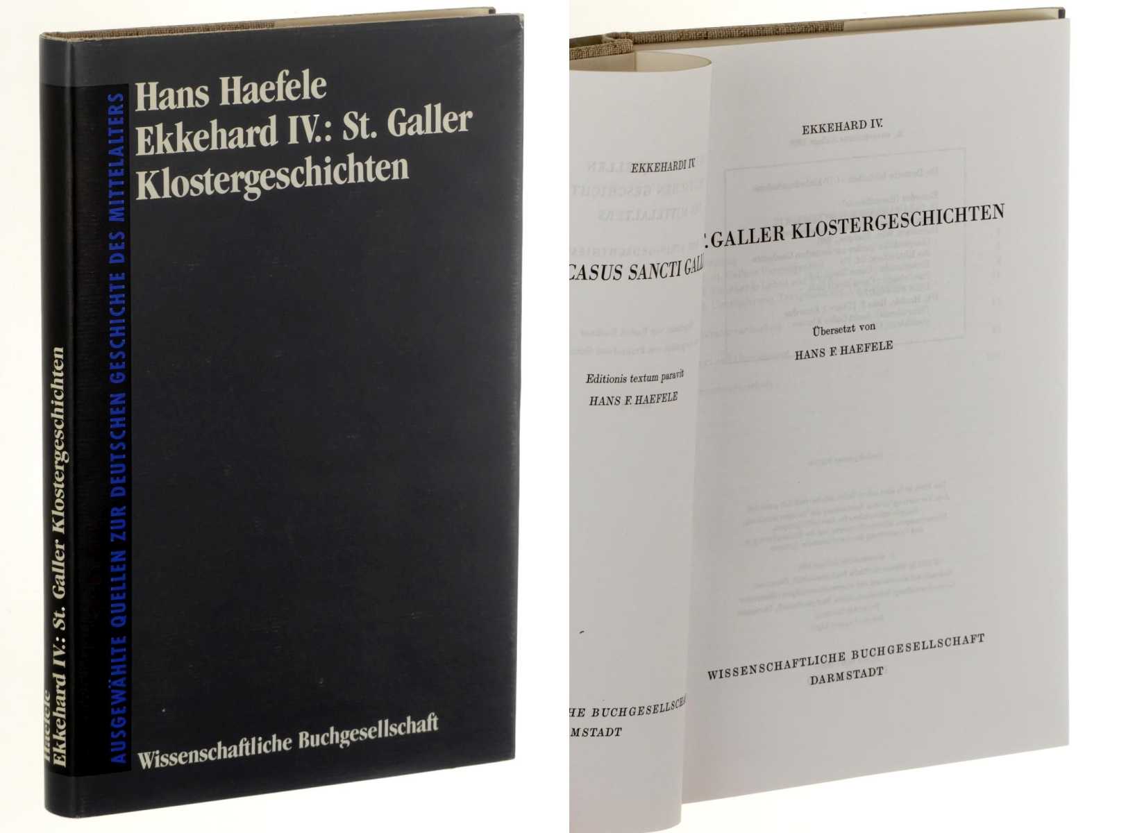 Ekkehard IV:  St. Galler Klostergeschichten. Übersetzt von Hans f. Haefele. 