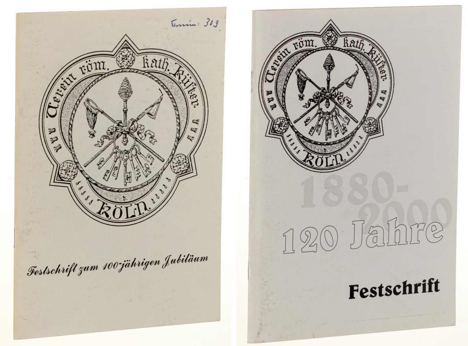   Festschrift zum 100-jährigen Jubiläum. Verein röm.kath. Küster, Köln. 1880-1980. 