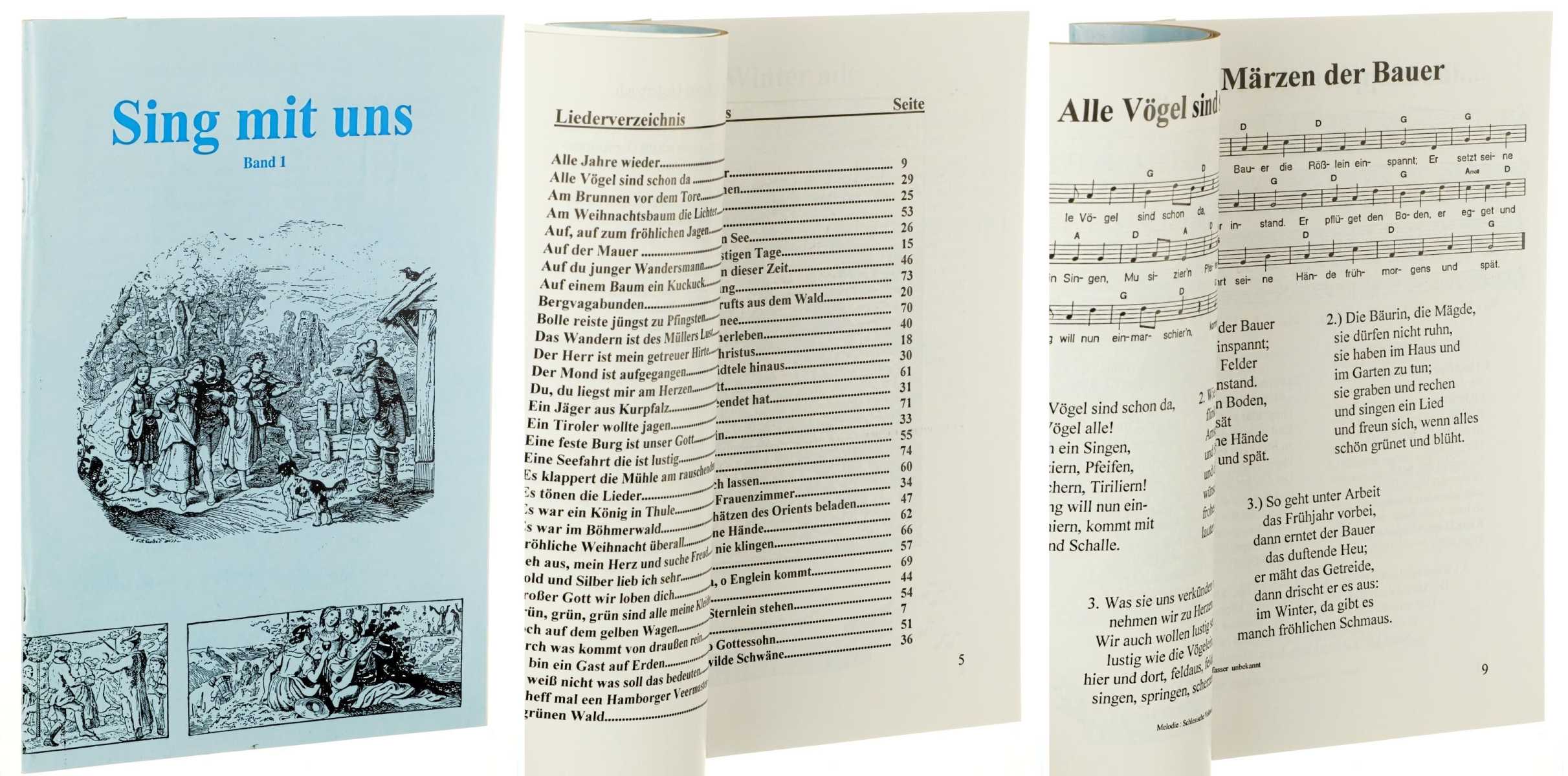   Sing mit uns. Band 1. Hrsg. von Alois Humel. 