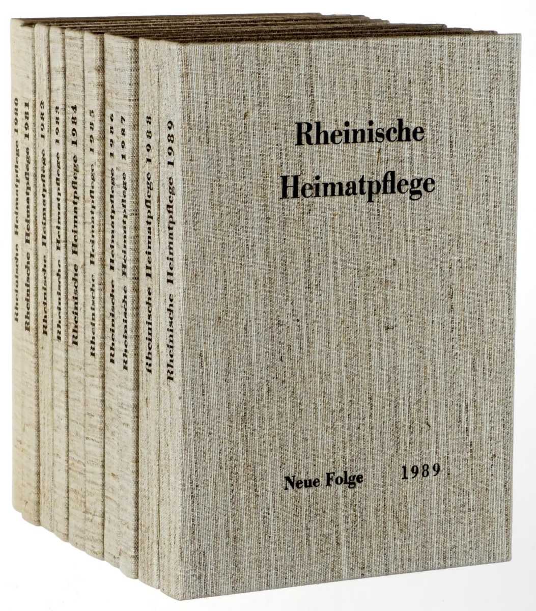   Rheinische Heimatpflege. Neue Folge. 1980-1989. 