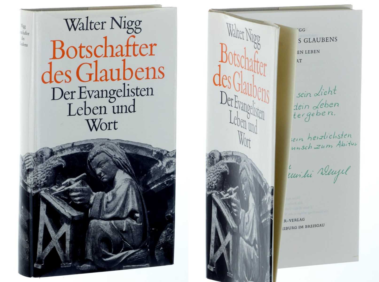 Nigg, Walter:  Botschafter des Glaubens. Der Evangelisten Leben und Wort. 