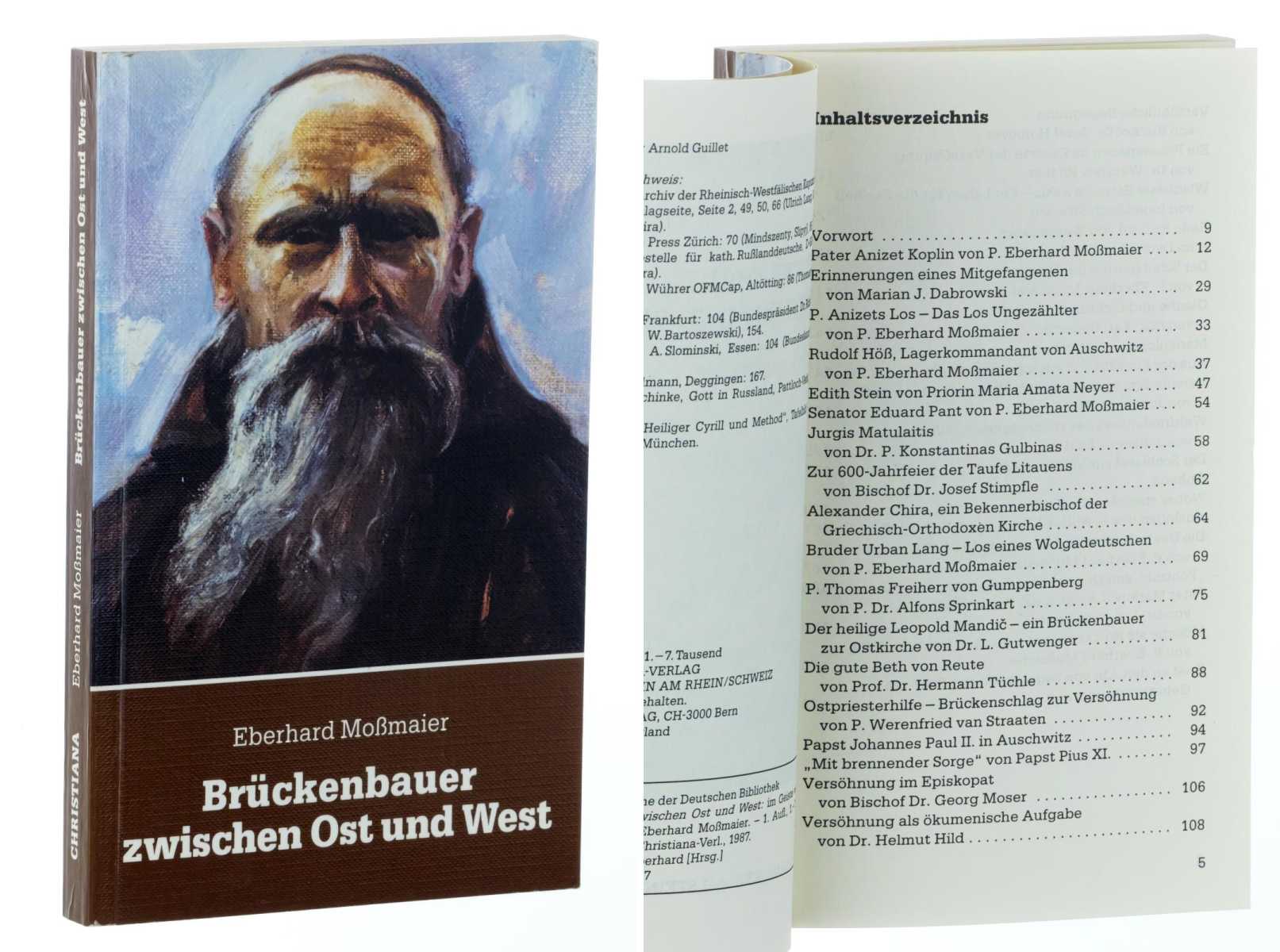 Moßmaier, Eberhard (Hg.):  Brückenbauer zwischen Ost und West, im Geiste von Pater Anizet Koplin. 
