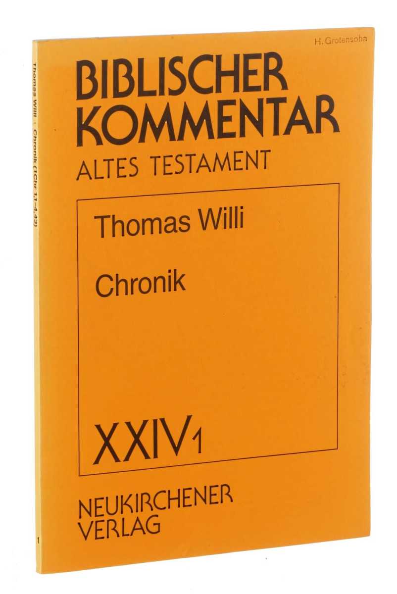 Willi, Thomas:  Chronik. 