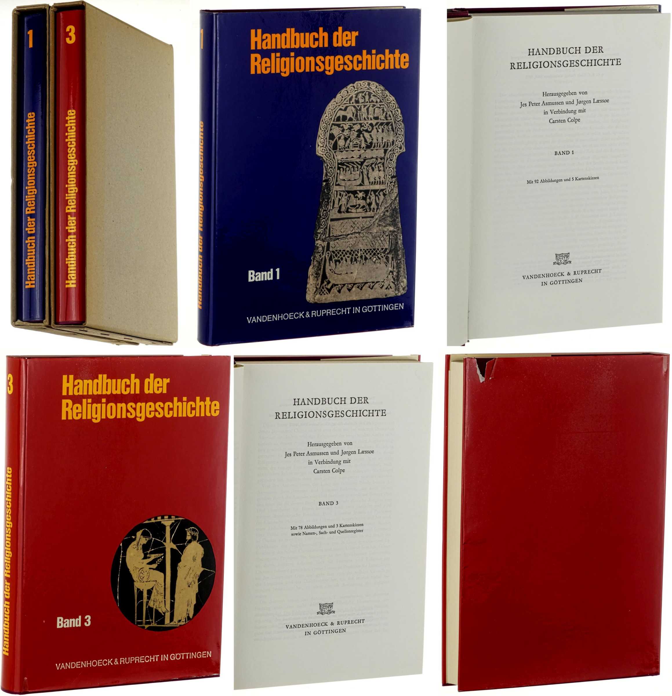 Handbuch der Religionsgeschichte.  Hrsg. von Jes Peter Asmussen u. Jørgen Laessøe in Verbindung mit Carsten Colpe. 
