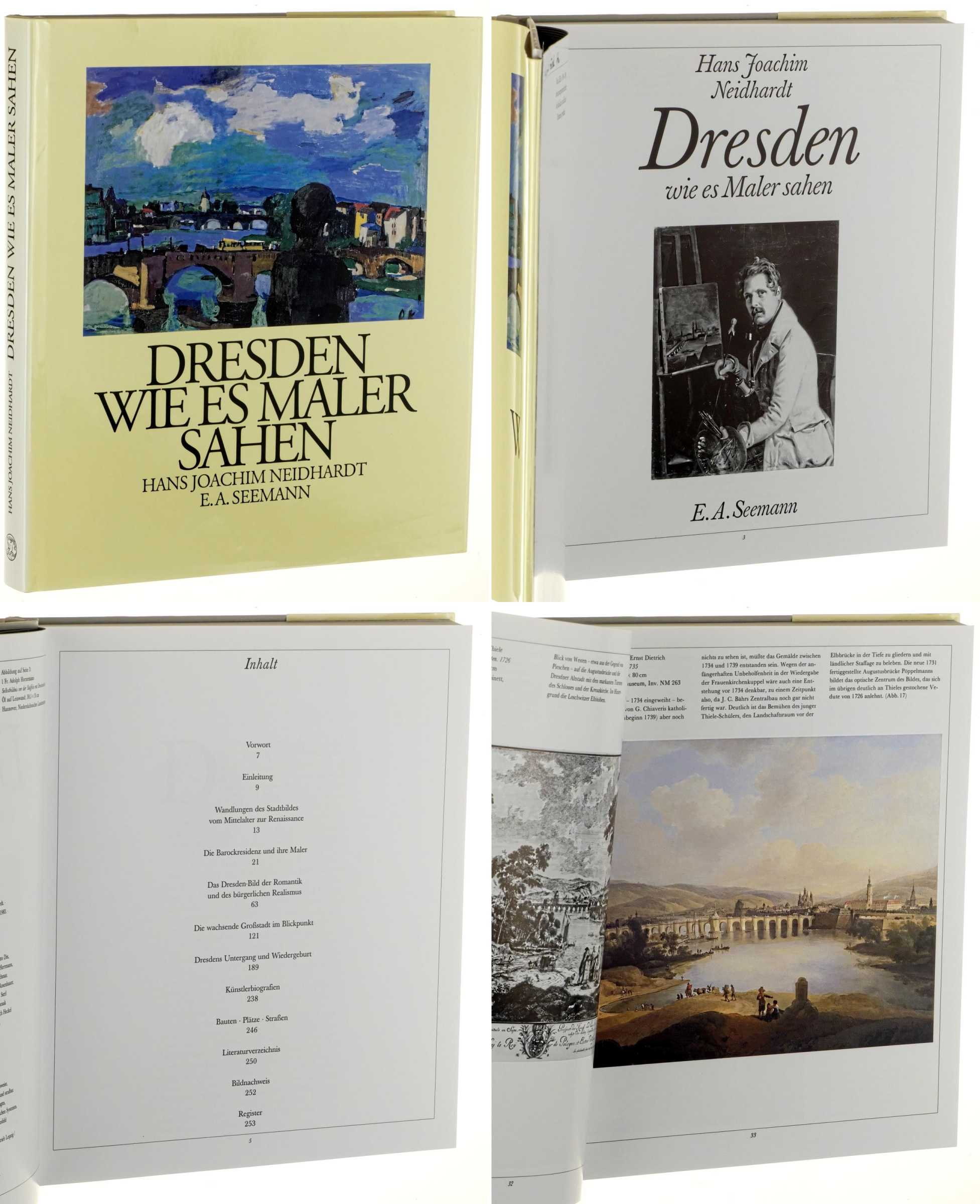 Neidhardt, Hans Joachim:  Dresden - wie es Maler sahen. 