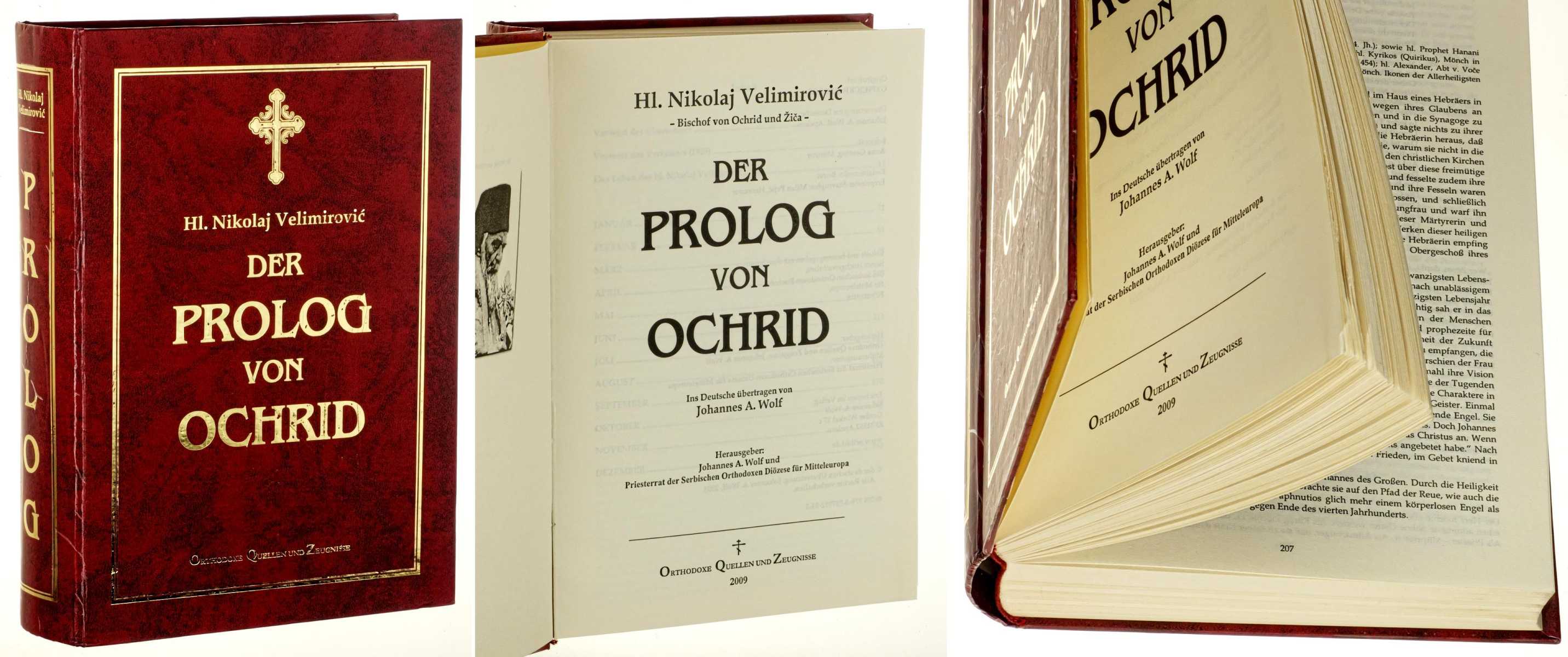 Velimirovic, Nikolaj:  Der Prolog von Ochrid. 