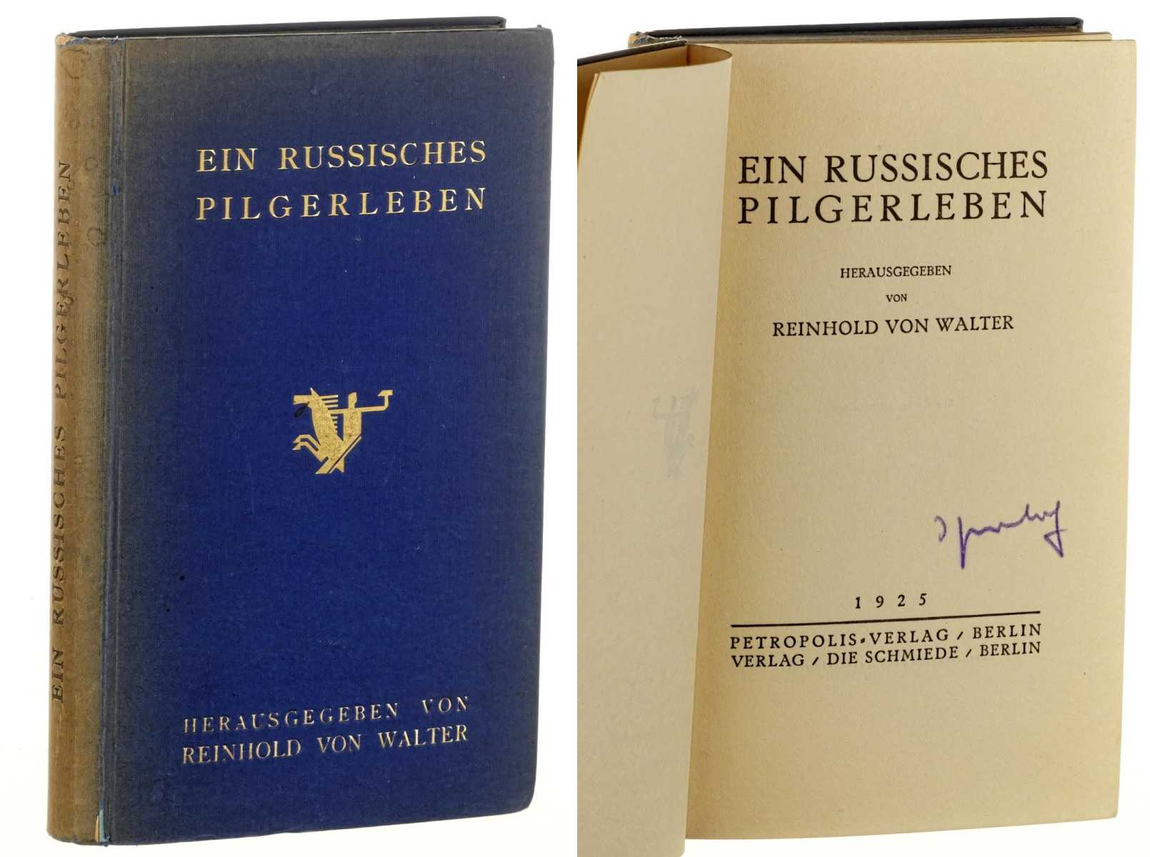 Walter, Reinhold von (Hg.):  Ein russisches Pilgerleben. 