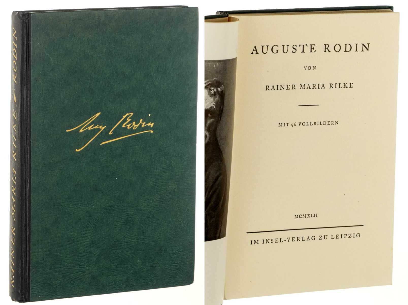 Rilke, Rainer Maria:  Auguste Rodin. 