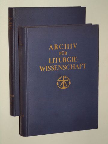  Archiv für Liturgiewissenschaft. Hrsg. von Hilarius Emonds. 