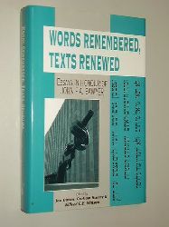   Words Remembered, Texts Renewed. Essays in Honour of John F.A. Sawyer. Ed. by Jon Davies, Graham Harvey & Wilfred G.E. Watson. 