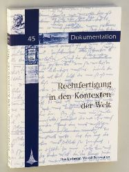   Rechtfertigung in den Kontexten der Welt. Dokumentation; 45, Mai 2000. Hrsg.: Wolfgang Greive. 