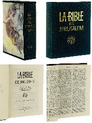 La Bible de Jrusalem.  La Sainte Bible traduite en franais sous la direction de l