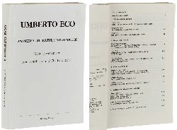 Burkhardt, Armin/ Eberhard Rohse (Hg.):  Umberto Eco. Zwischen Literatur und Semiotik. 