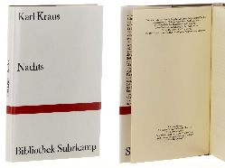 Kraus, Karl:  Nachts. 