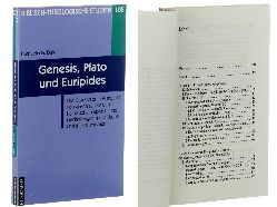 Dafni, Evangelia G.:  Genesis, Plato und Euripides. Drei Studien zum Austausch von griechischem und hebrischem Sprach- und Gedankengut in der Klassik und im Hellenismus. 