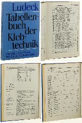 Ludeck, Wolfgang:  Tabellenbuch der Klebtechnik. 