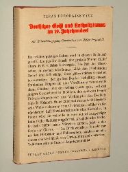 Borodajkewycz, Taras:  Deutscher Geist im 19. Jahrhundert. Am Entwicklungsgang Constantins von Hfler dargestellt. 
