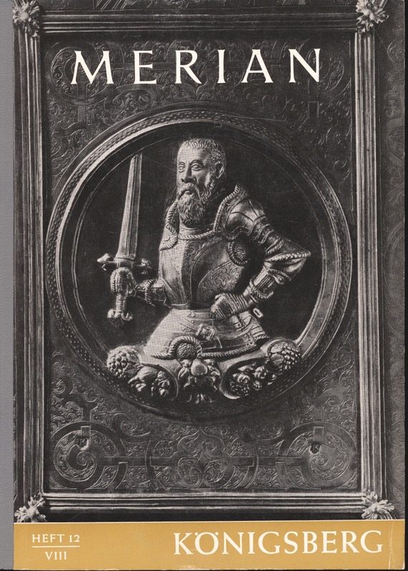 Div.  Merian-Heft 12, Jhrg. VIII: Königsberg. 
