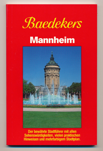 BAEDEKER-Reiseführer  Mannheim. Stadtführer. 