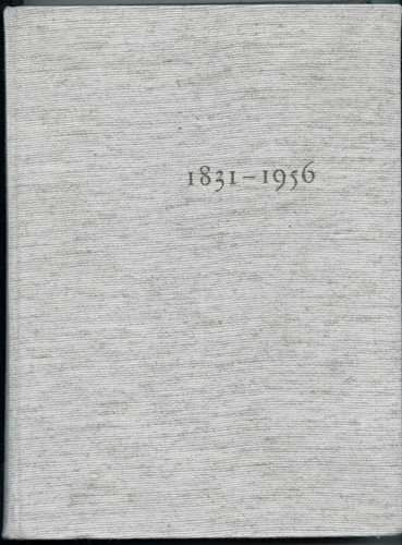 KÖLLMANN, Wolfgang (Hrg.)  Industrie- und Handelskammer Wuppertal 1831 - 1956. Festschrift zum 125-jährigen Jubiläum am 17. Januar 1956. 