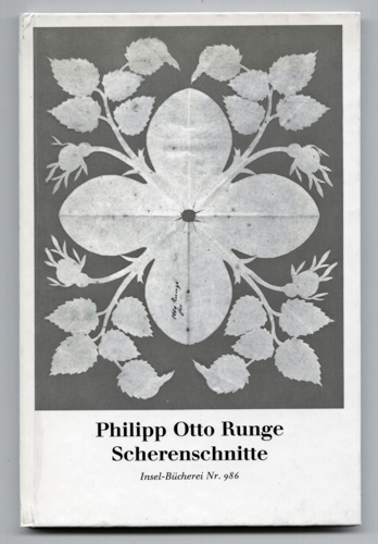 Runge, Philipp Otto  Scherenschnitte. 