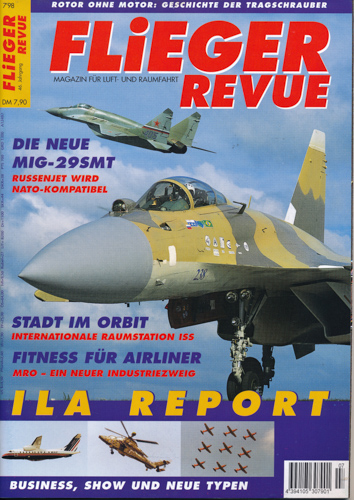   Flieger Revue. Magazin für Luft- und Raumfahrt. hier: Heft 7/98 (46. Jahrgang). 