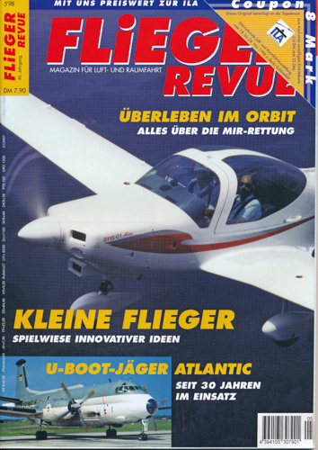   Flieger Revue. Magazin für Luft- und Raumfahrt. hier: Heft 5/98 (46. Jahrgang). 
