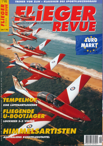  Flieger Revue. Magazin für Luft- und Raumfahrt. hier: Heft 1/98 (46. Jahrgang). 