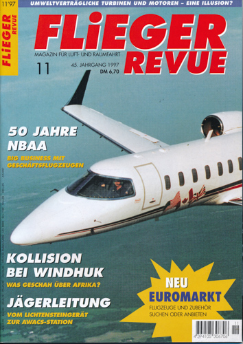   Flieger Revue. Magazin für Luft- und Raumfahrt. hier: Heft 11/97 (45. Jahrgang). 