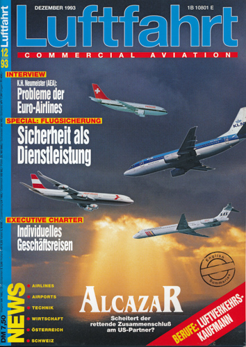   Luftfahrt Commercial Aviation. hier: Heft 12/1993. 