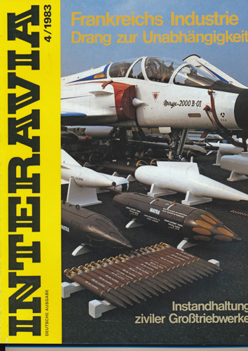   INTERAVIA. Zeitschrift für Luft- und Raumfahrt. hier: Heft 4/1983. 