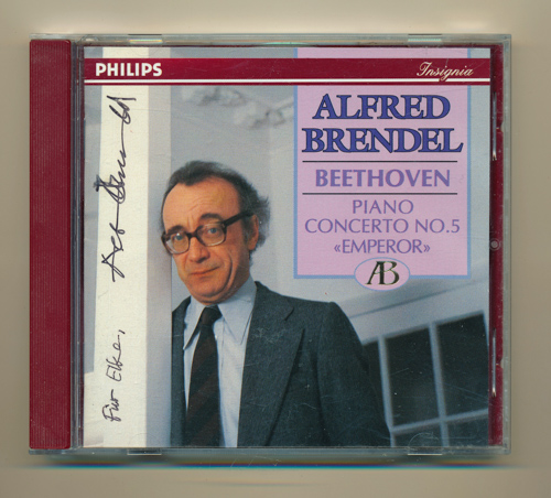BRENDEL, Alfred  Audio CD: Beethoven Klavierkonzert Nr. 5 'Emperor'. 